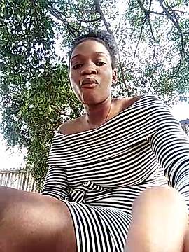 RealAfricanBella naked stripping on cam for live sex video chat