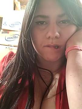 AbbyRed naked stripping on cam for live sex video chat