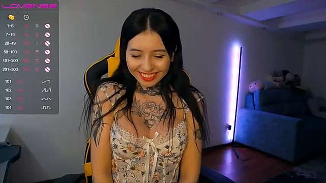 Babyink naked stripping on cam for live sex video chat