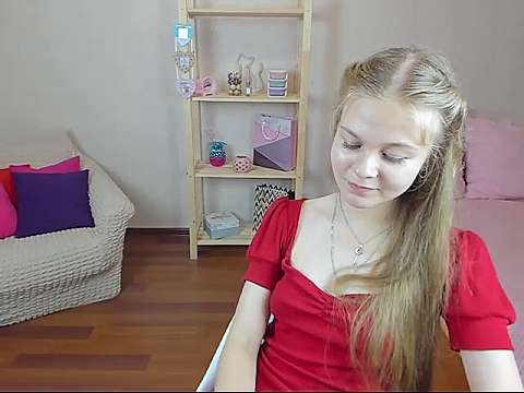 EllaVeryyCute naked stripping on cam for live sex video chat