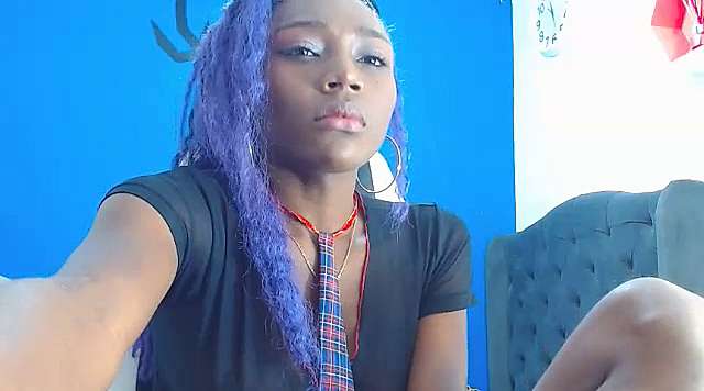 Ebony_girlbeauty naked stripping on cam for live sex video chat