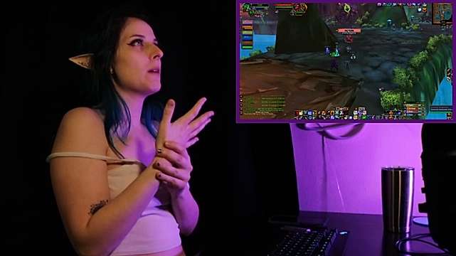 LittleBunnyFae naked stripping on cam for live sex video chat
