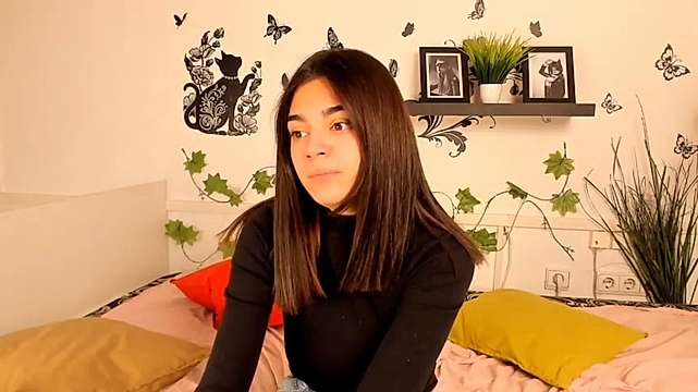 KrissYvett naked stripping on cam for live sex video chat