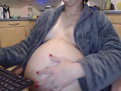 DIRTYPREGNANT naked stripping on cam for live sex video chat