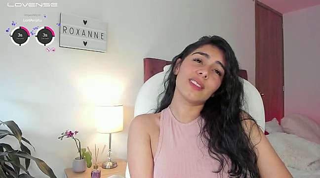 Roxanne__ naked stripping on cam for live sex video chat