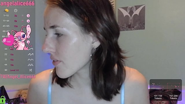 angelalice666 naked stripping on cam for live sex video chat