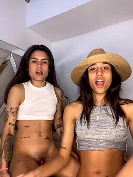 Teenagers_Roomies naked stripping on cam for live sex video chat