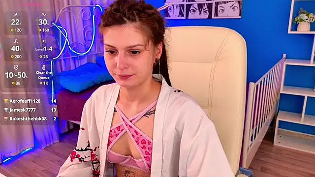 AnTikaMy naked stripping on cam for live sex video chat