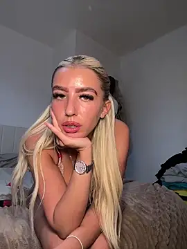 BlondeBetty naked stripping on cam for live sex video chat